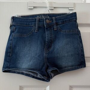 Wild Fable Women's Dark Blue Jean Shorts